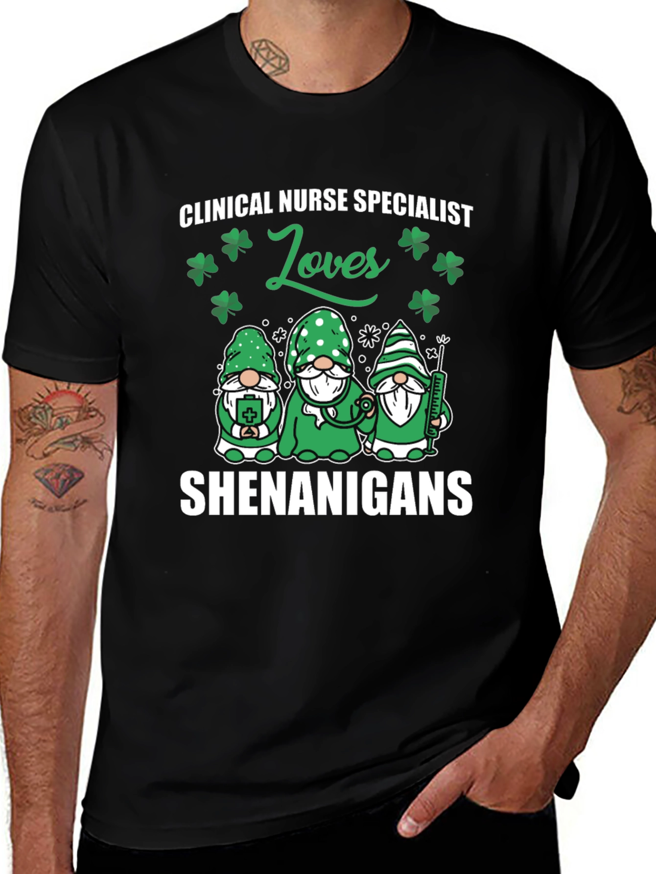 Clinical Nurse Specialist St. Patricks Day T-Shirt
