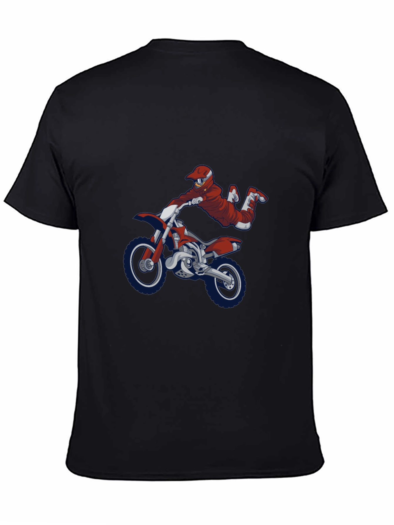 Motocross Rider Graphic T-Shirt - Cool Motorbike Tee