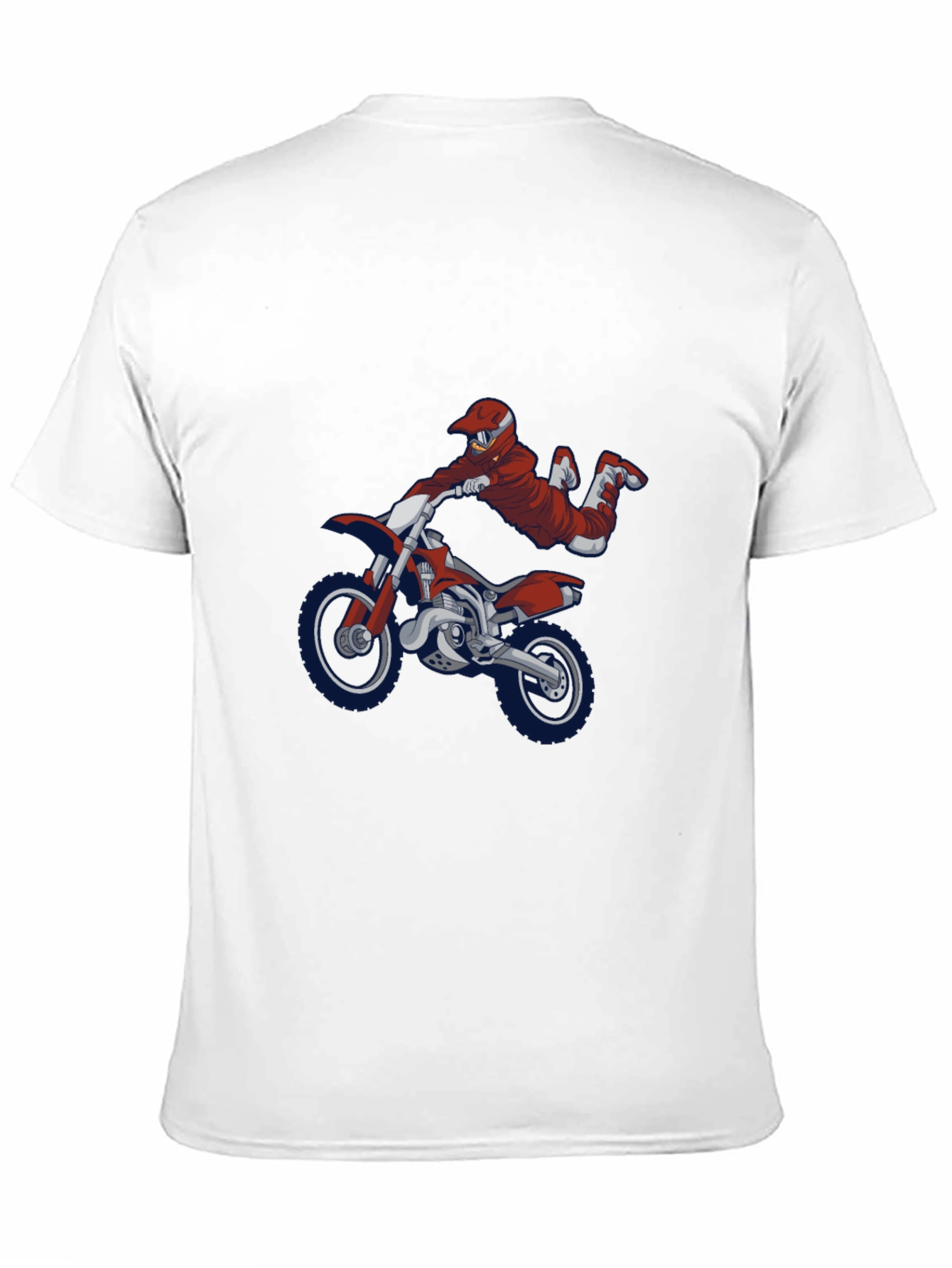 Motocross Rider Graphic T-Shirt - Cool Motorbike Tee