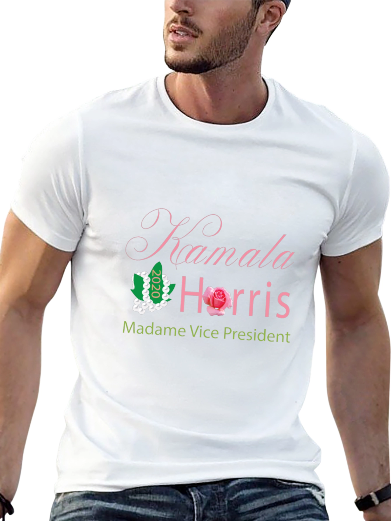 Kamala Harris Madame Vice President Black T-Shirt