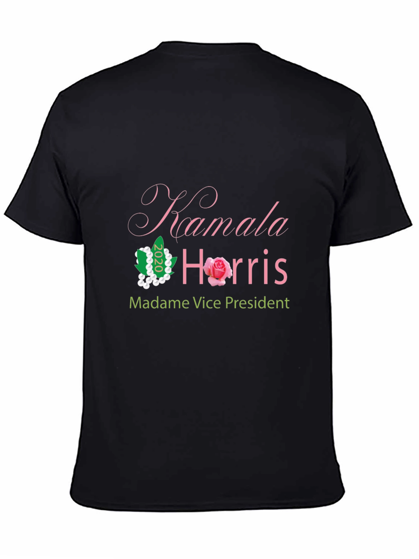 Kamala Harris Madame Vice President Black T-Shirt