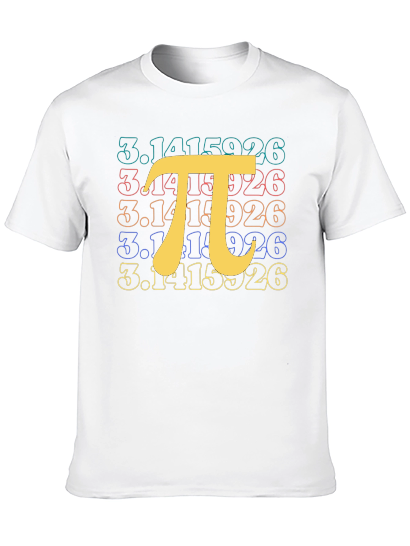 Pi Day T-Shirt - 3.1415926 Math Tee