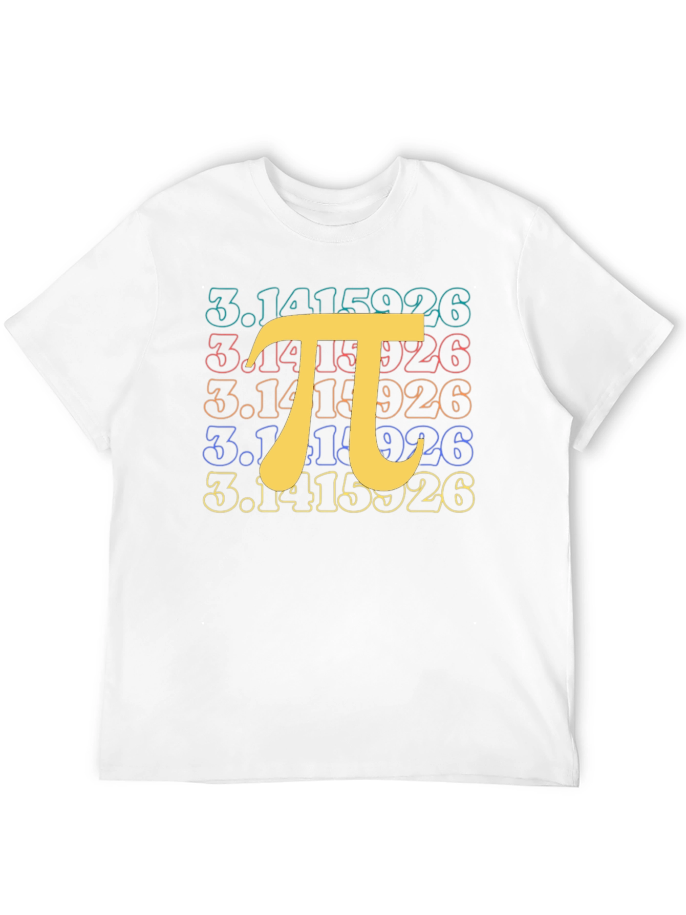 Pi Day T-Shirt - 3.1415926 Math Tee