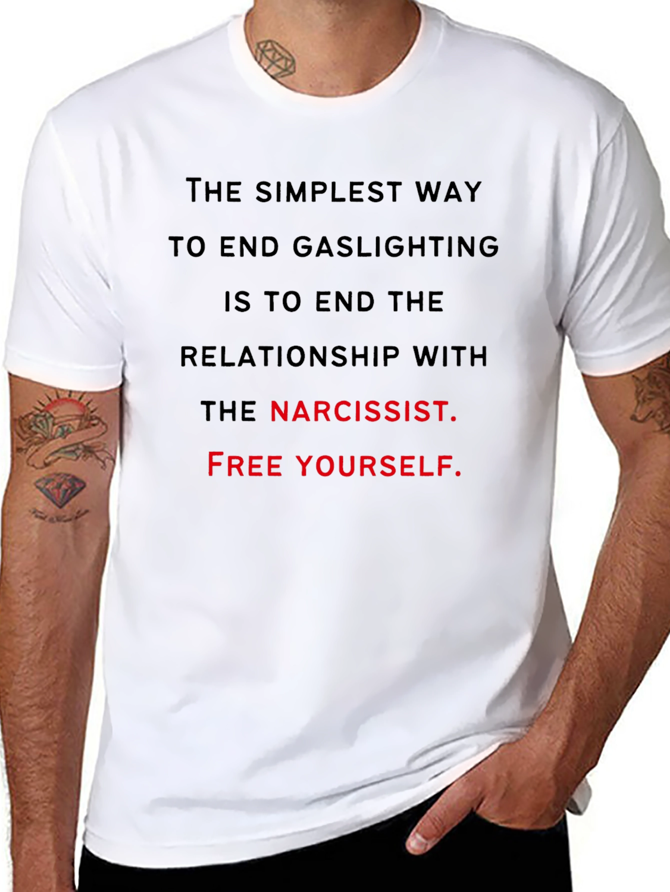 End Gaslighting Narcissist T-Shirt