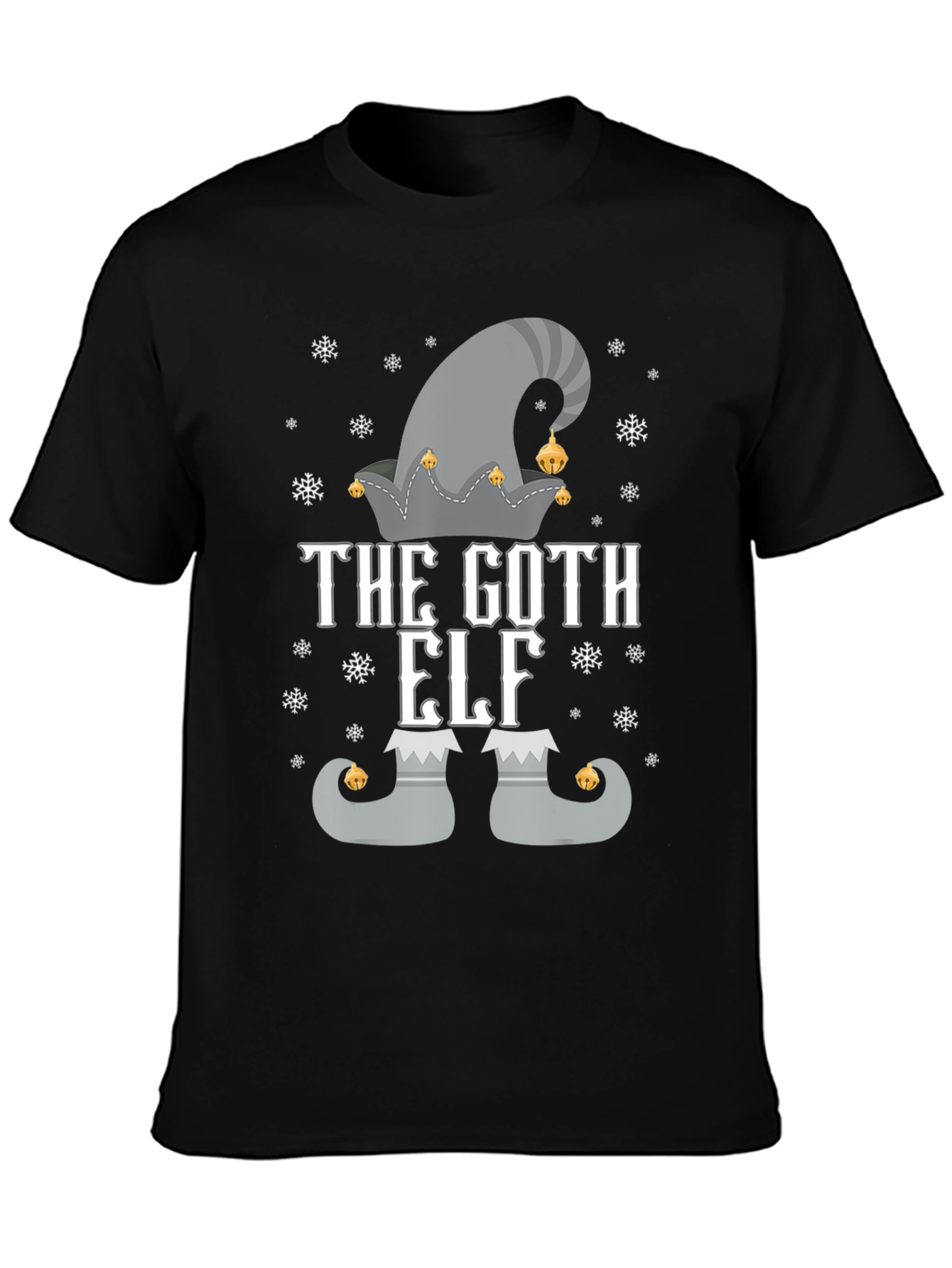 The Goth Elf Graphic Tee Shirt