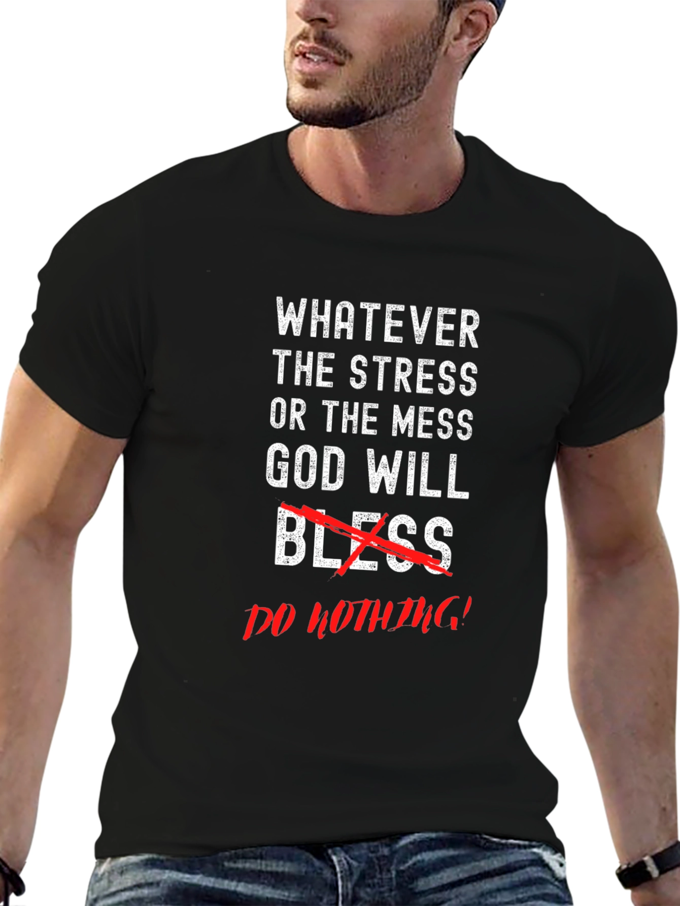 Whatever the Stress Graphic Tee
