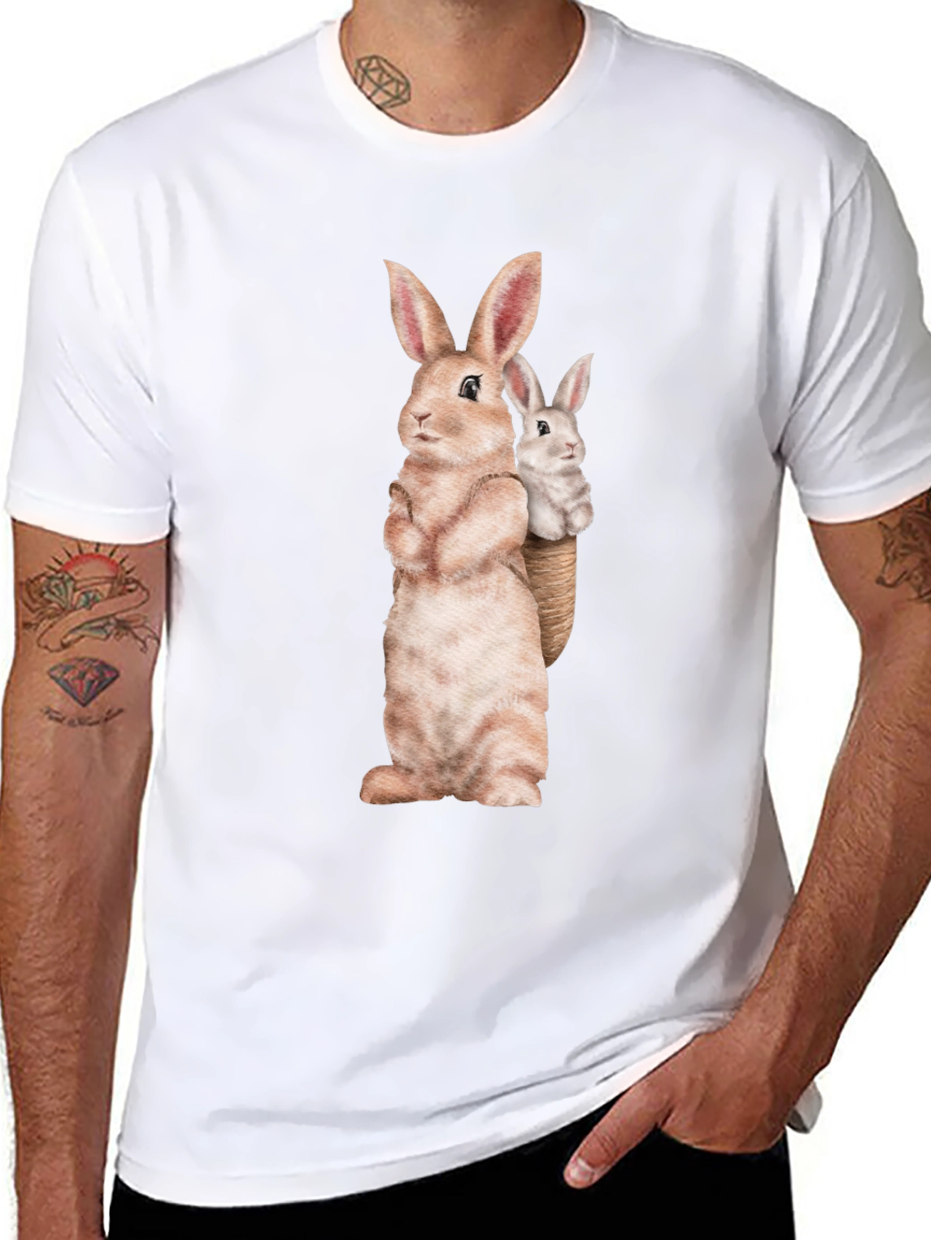 Bunny Duo Graphic Tee