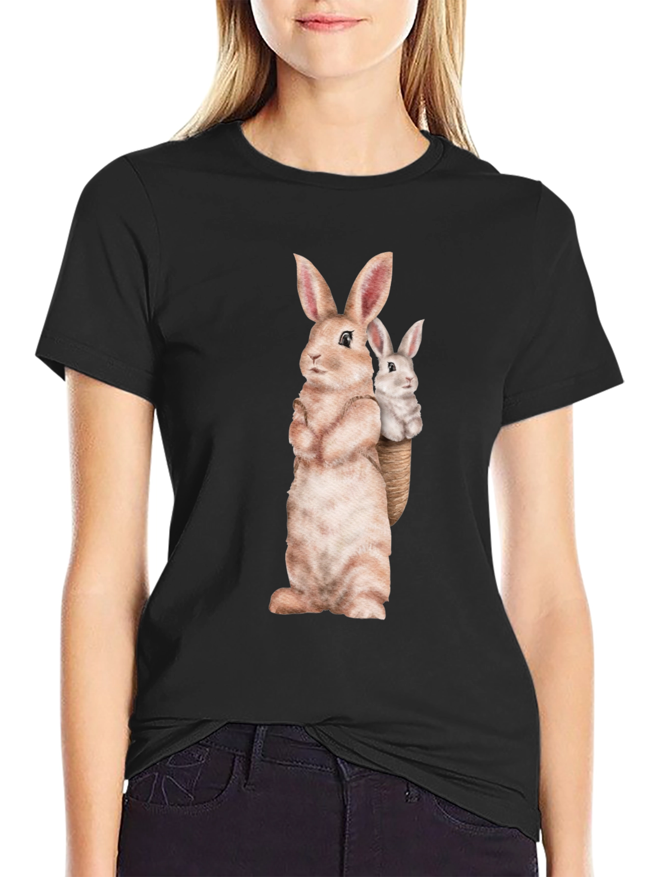 Bunny Duo Graphic Tee