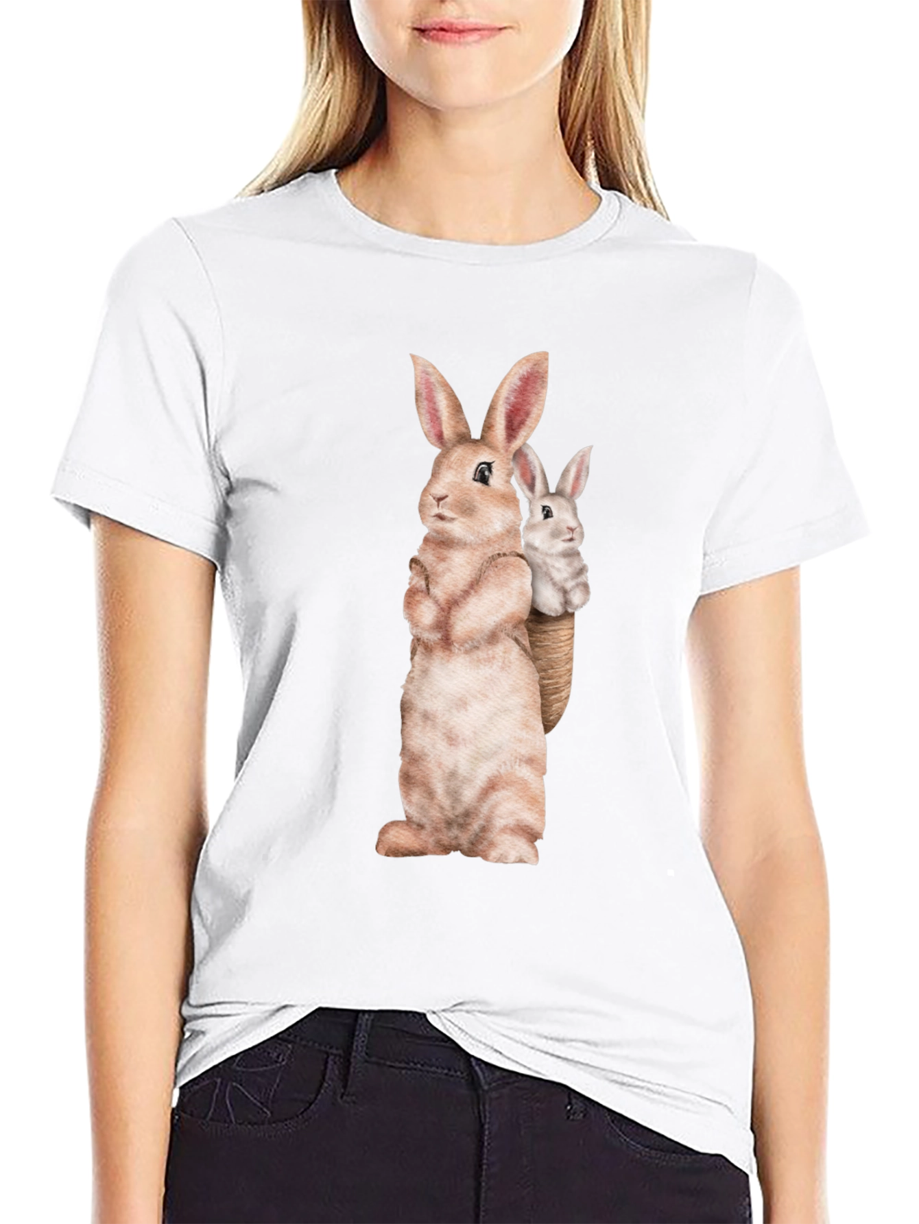 Bunny Duo Graphic Tee
