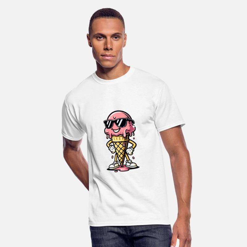 ice cream funny hot weather cute cartoon humor