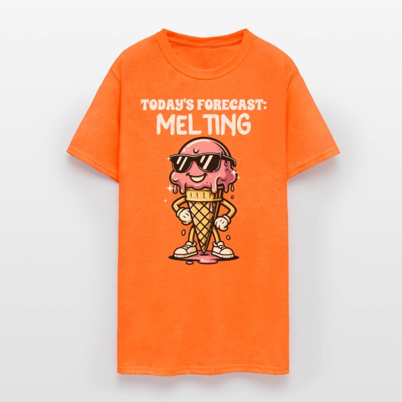 ice cream funny hot weather cute cartoon humor
