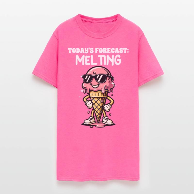 ice cream funny hot weather cute cartoon humor