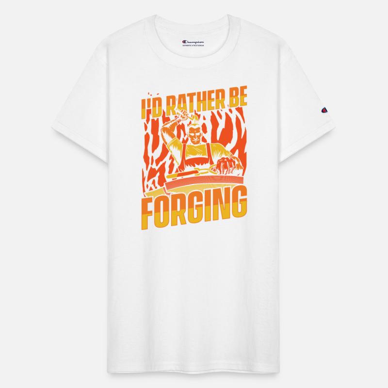 I'd Rather Be Forging Forging Anvil Hobby Legend
