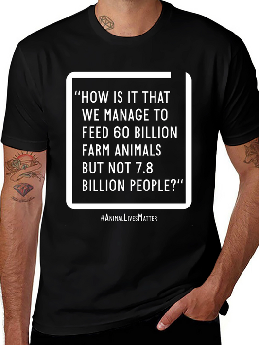 Animal Lives Matter Graphic Tee