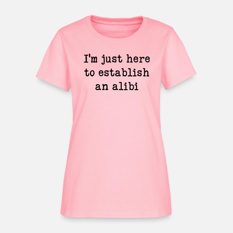 I'm Just Here To Establish An Alibi