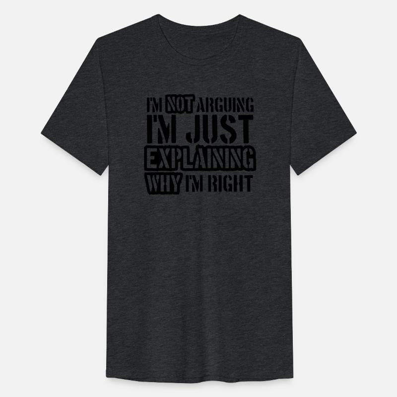I'm not arguing saying