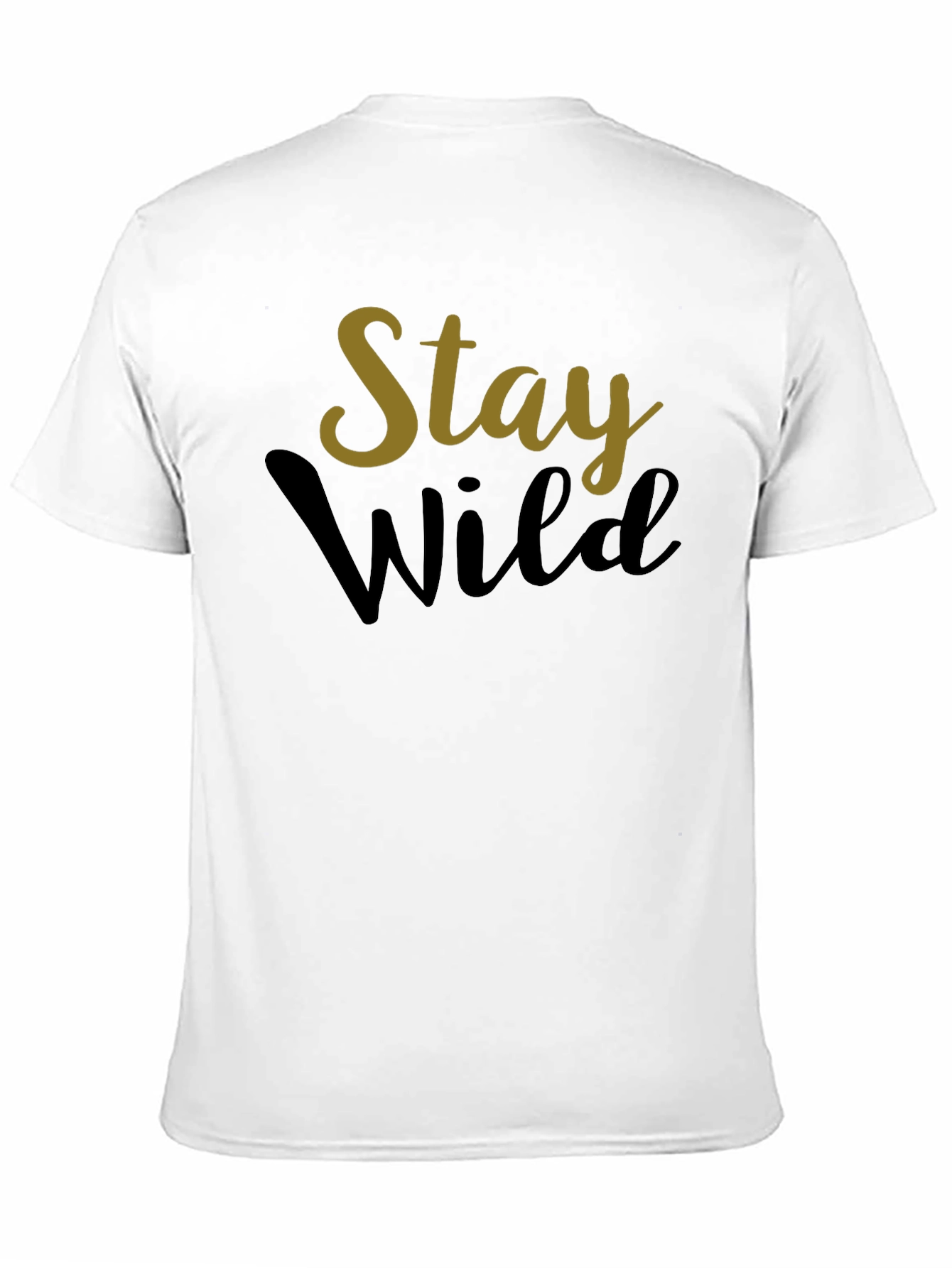 Stay Wild Black Graphic Tee