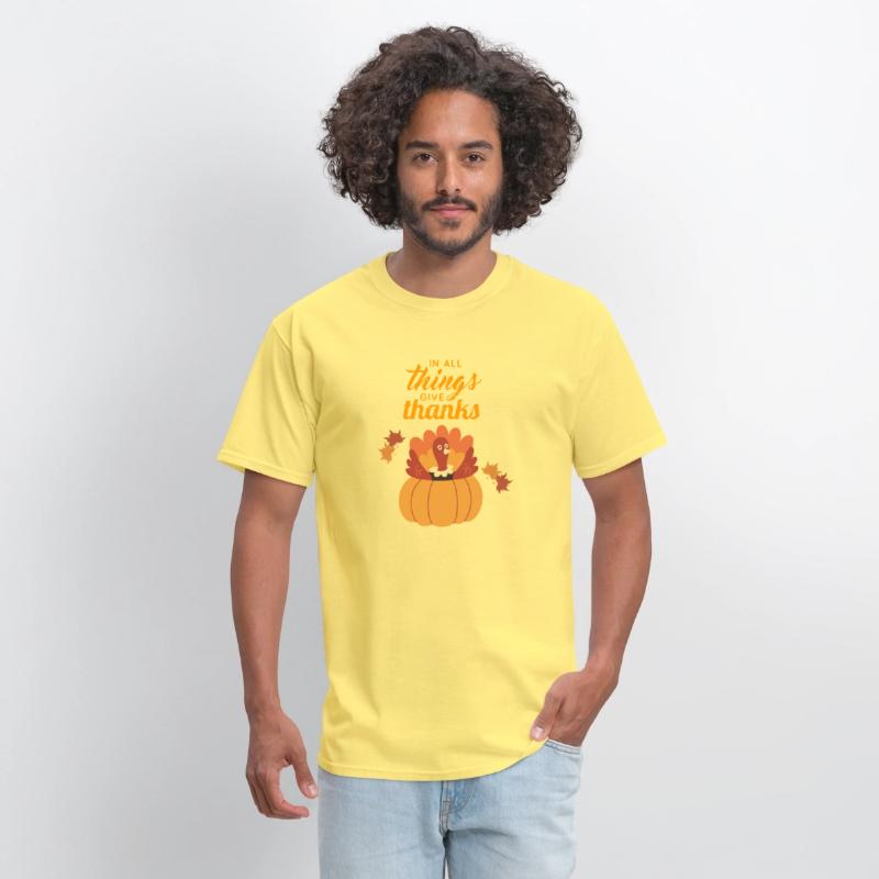In all...thanks - Funny Thanksgiving design
