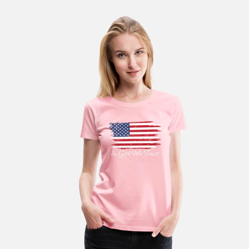 In God We Trust Us Flag Patriotic