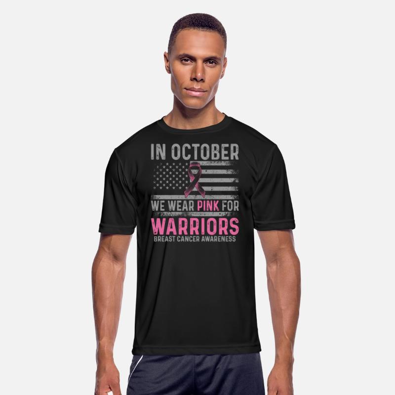 In October Wear Pink Support Warrior Awareness