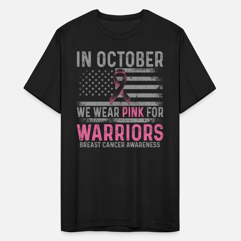 In October Wear Pink Support Warrior Awareness