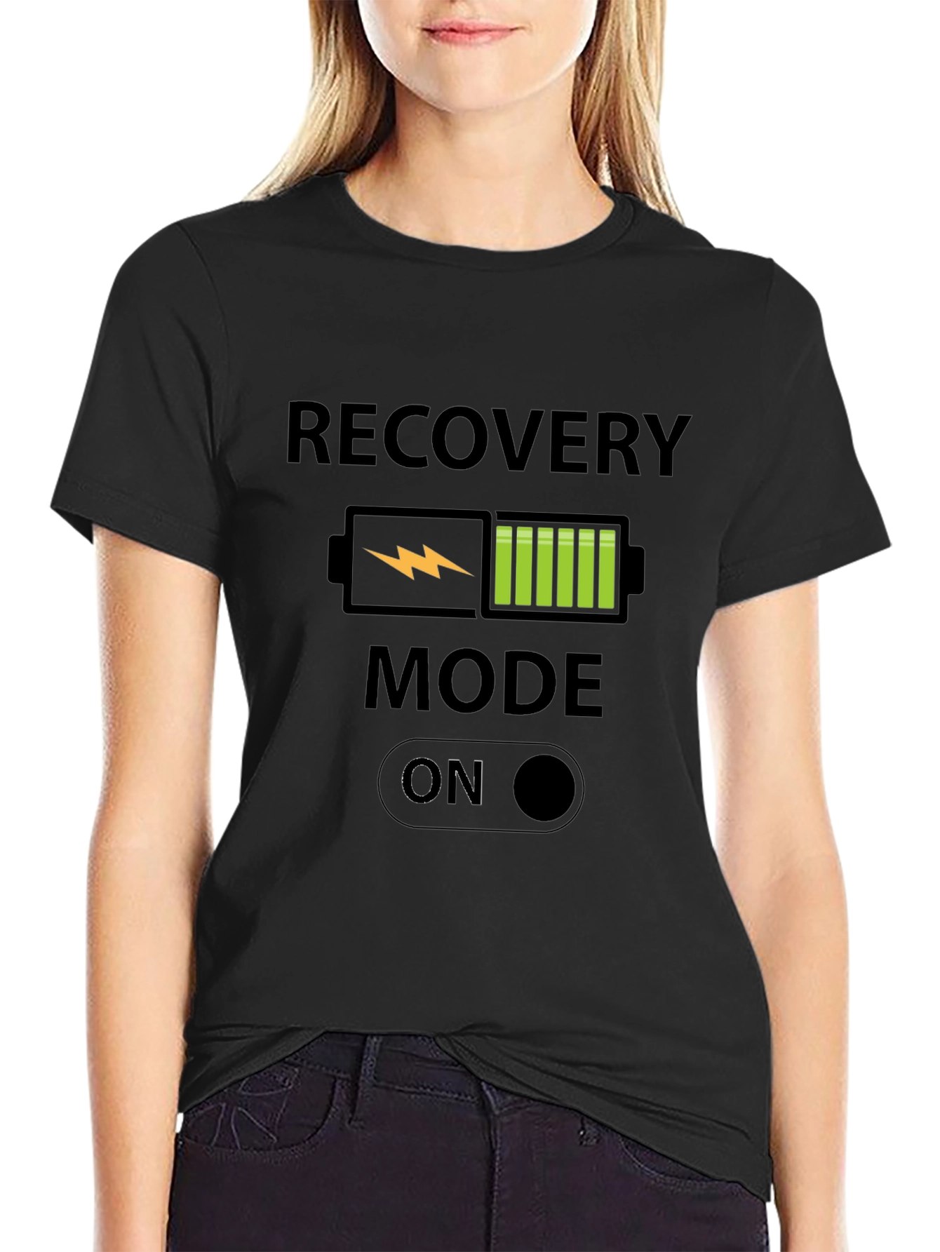 Recovery Mode On T-Shirt - Recharge and Relax!