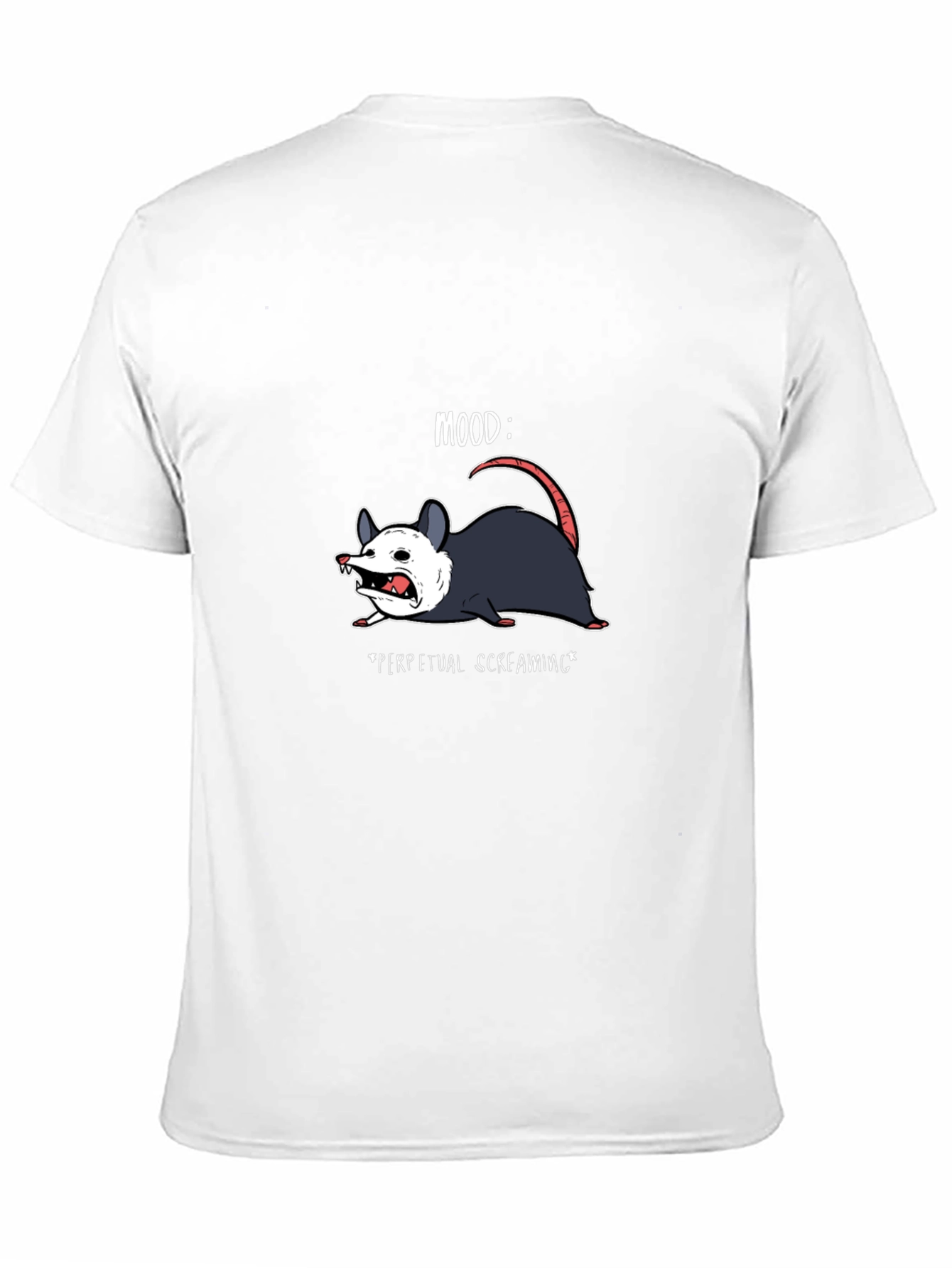 Mood: Perpetual Screaming Opossum Graphic Tee
