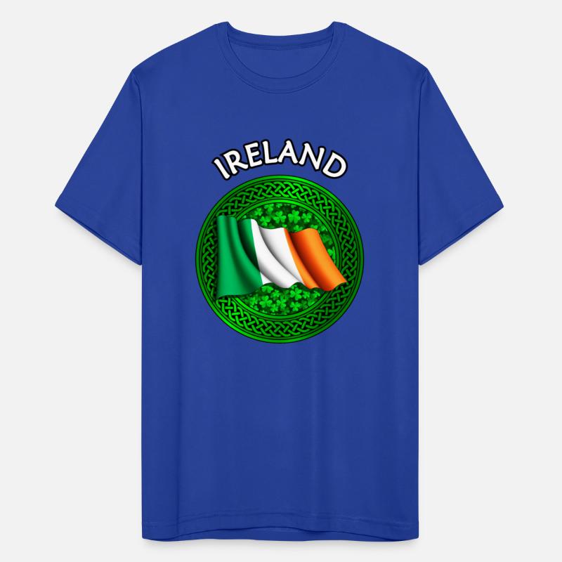 Ireland Shamrock & Irish Flag