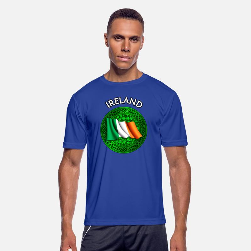 Ireland Shamrock & Irish Flag
