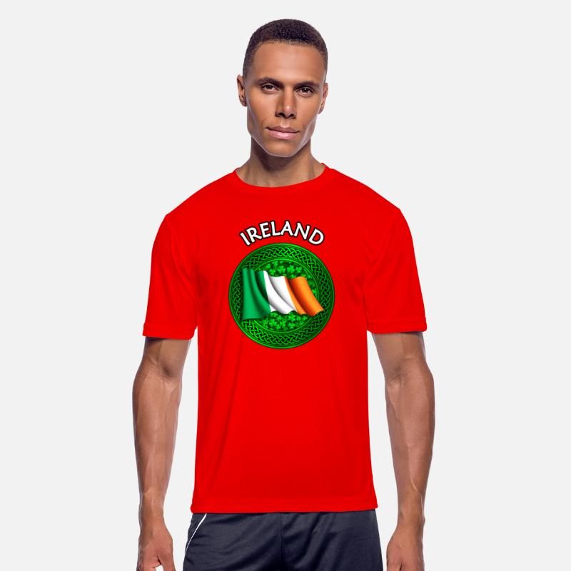 Ireland Shamrock & Irish Flag