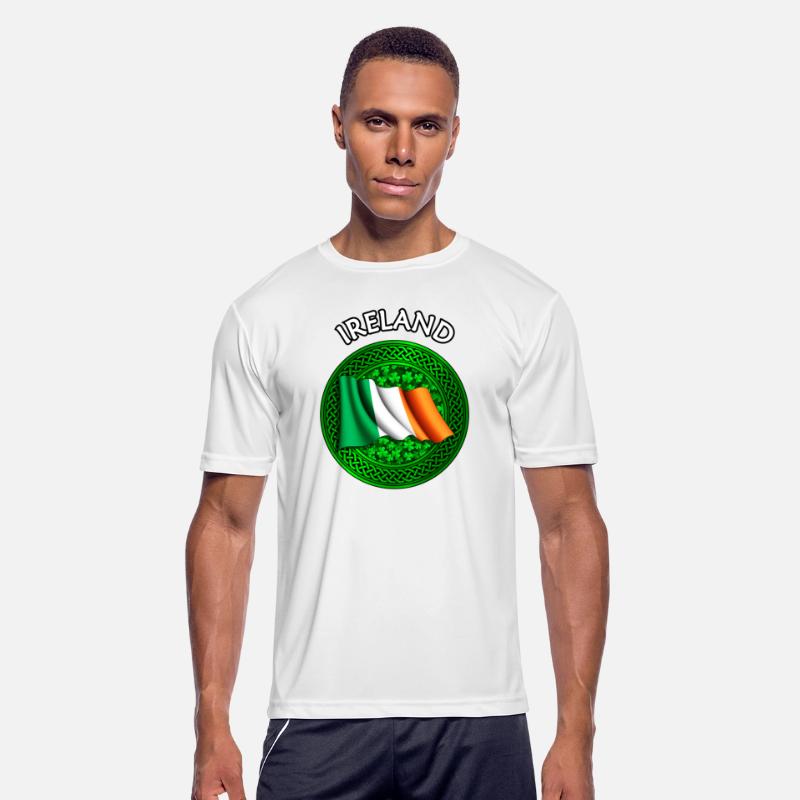 Ireland Shamrock & Irish Flag