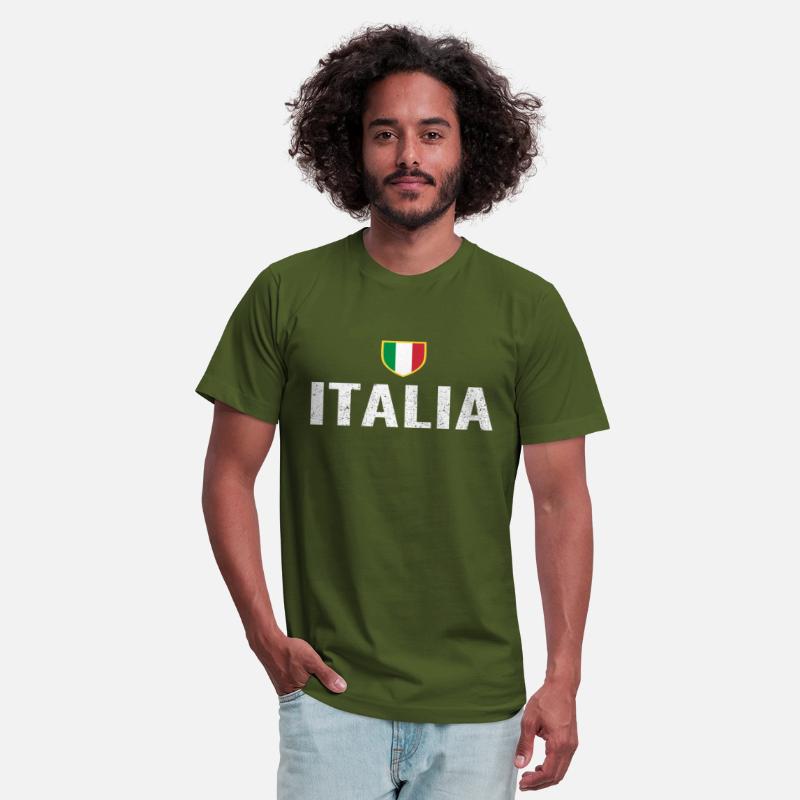 Italia Distressed Italian Flag Emblem
