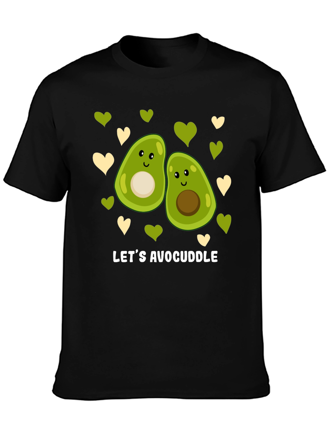 Avocuddle T-Shirt Cute Avocado Couple Tee