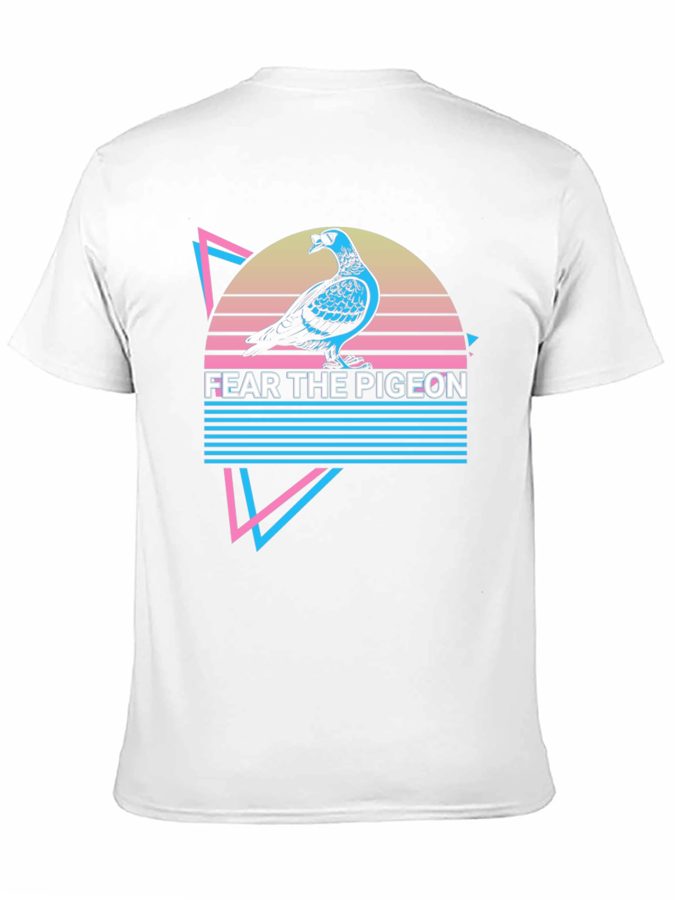 Fear the Pigeon T-Shirt - Retro Style