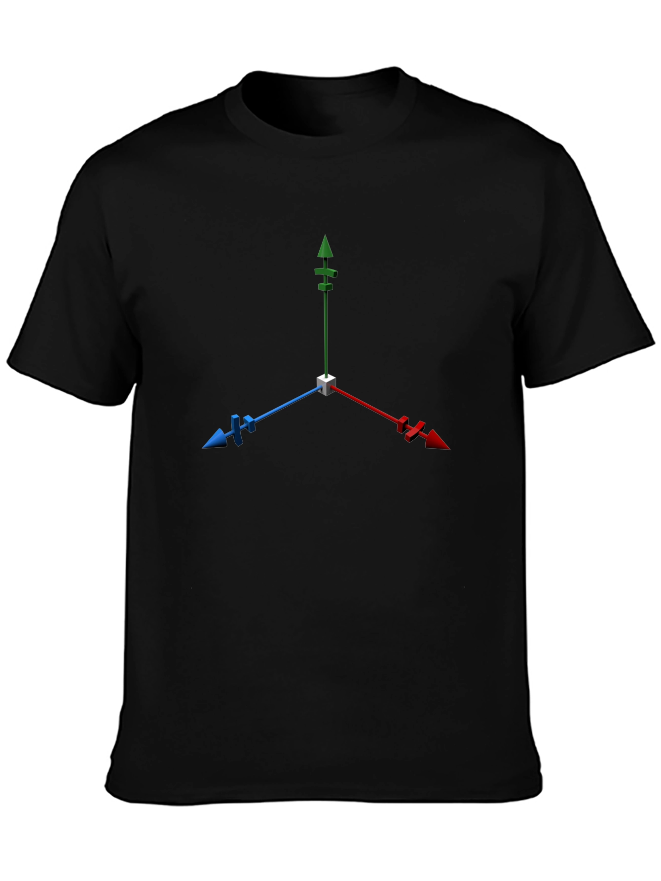 Coordinate Axes Graphic T-Shirt