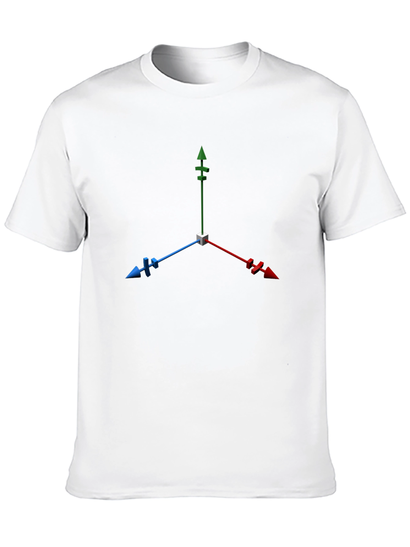 Coordinate Axes Graphic T-Shirt