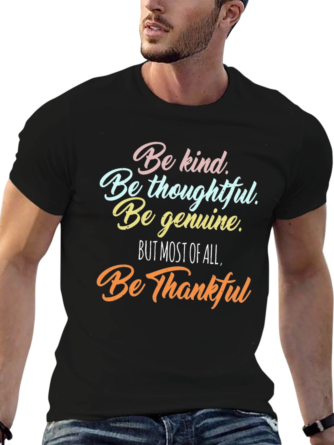 Kind Thoughtful Genuine Thankful T-Shirt
