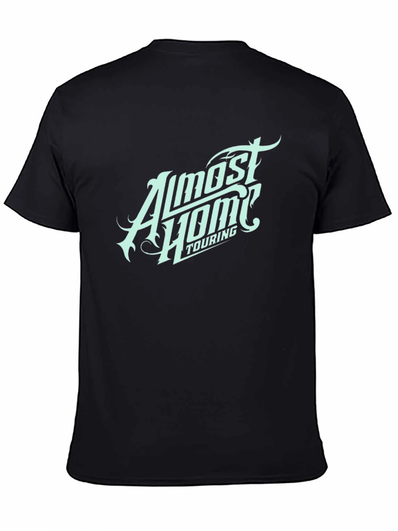 Almost Home Touring Black Graphic Tee