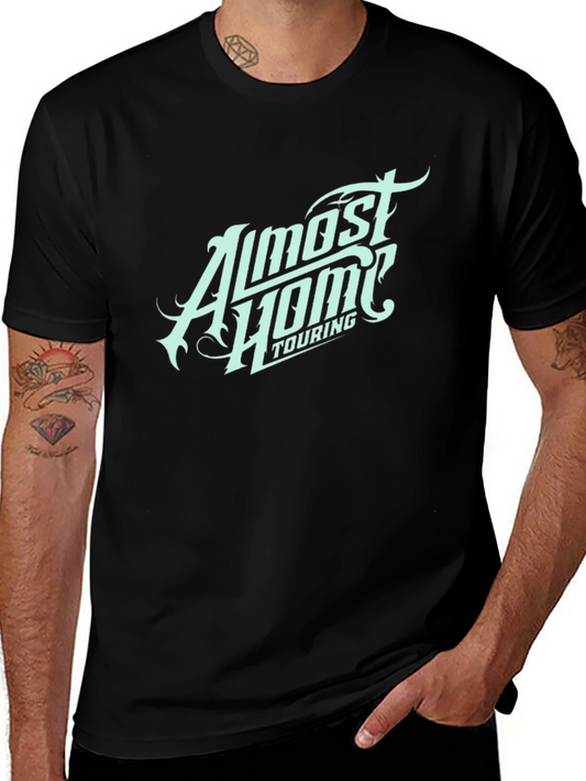 Almost Home Touring Black Graphic Tee