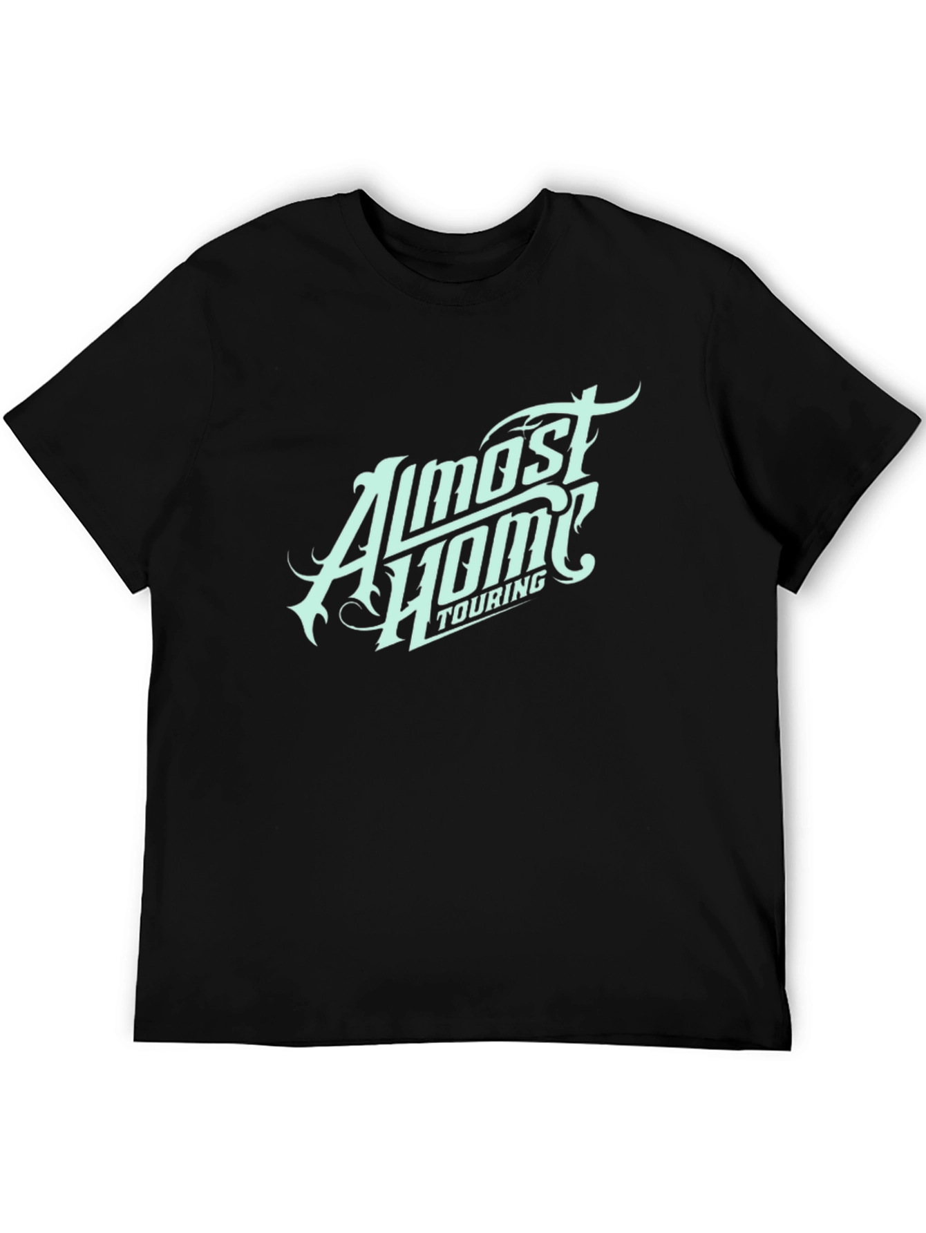 Almost Home Touring Black Graphic Tee