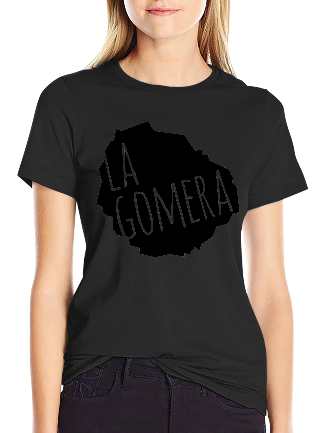 La Gomera Island T-Shirt - Classic Black Tee