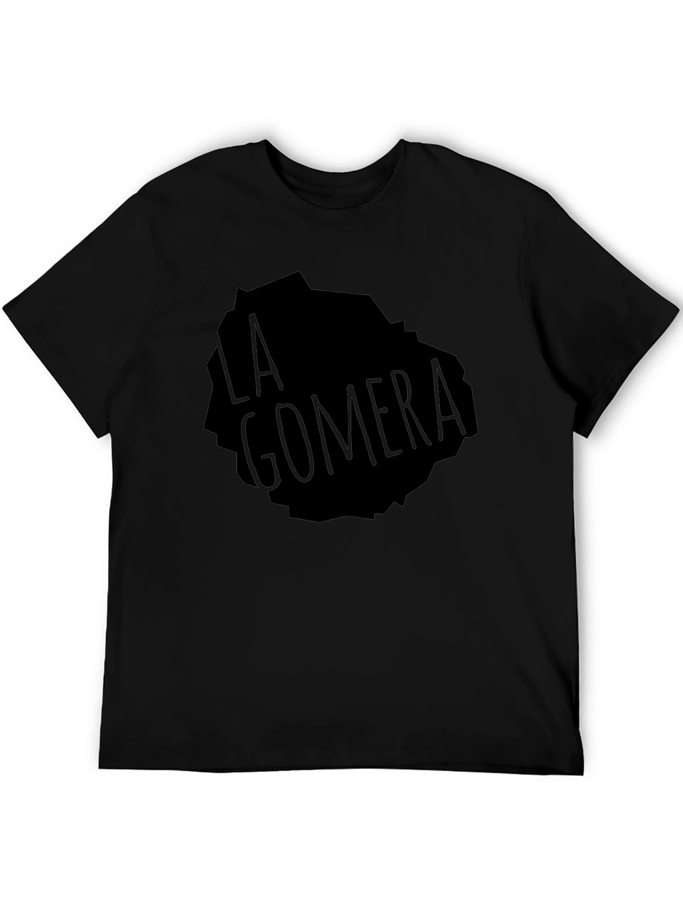 La Gomera Island T-Shirt - Classic Black Tee