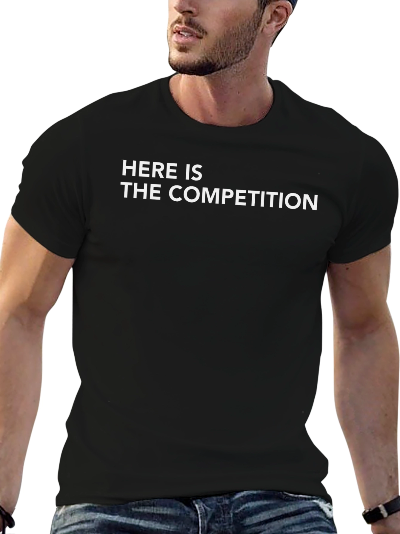 Here is the Competition Graphic Tee - Black