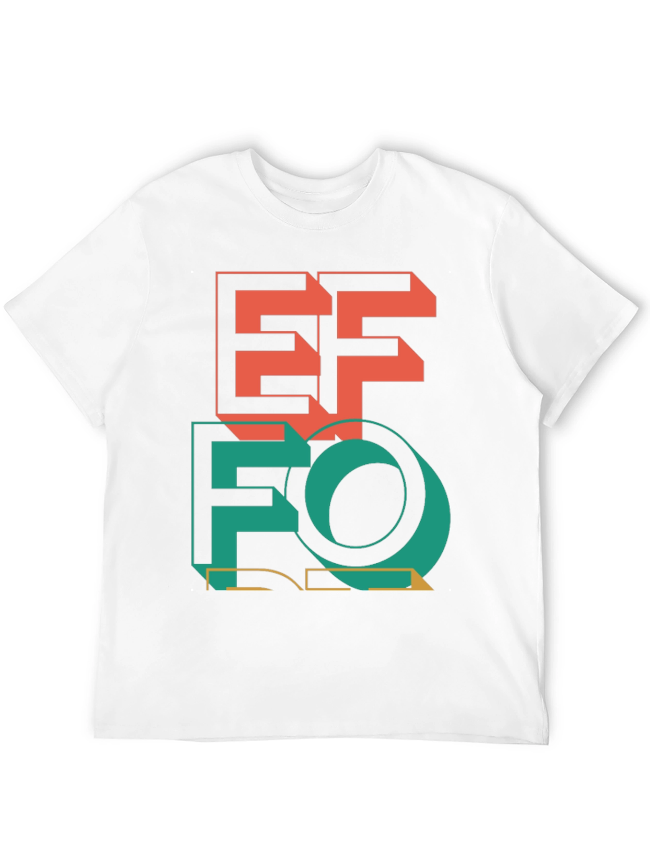 Modern Geometric Graphic T-Shirt - Unique Design