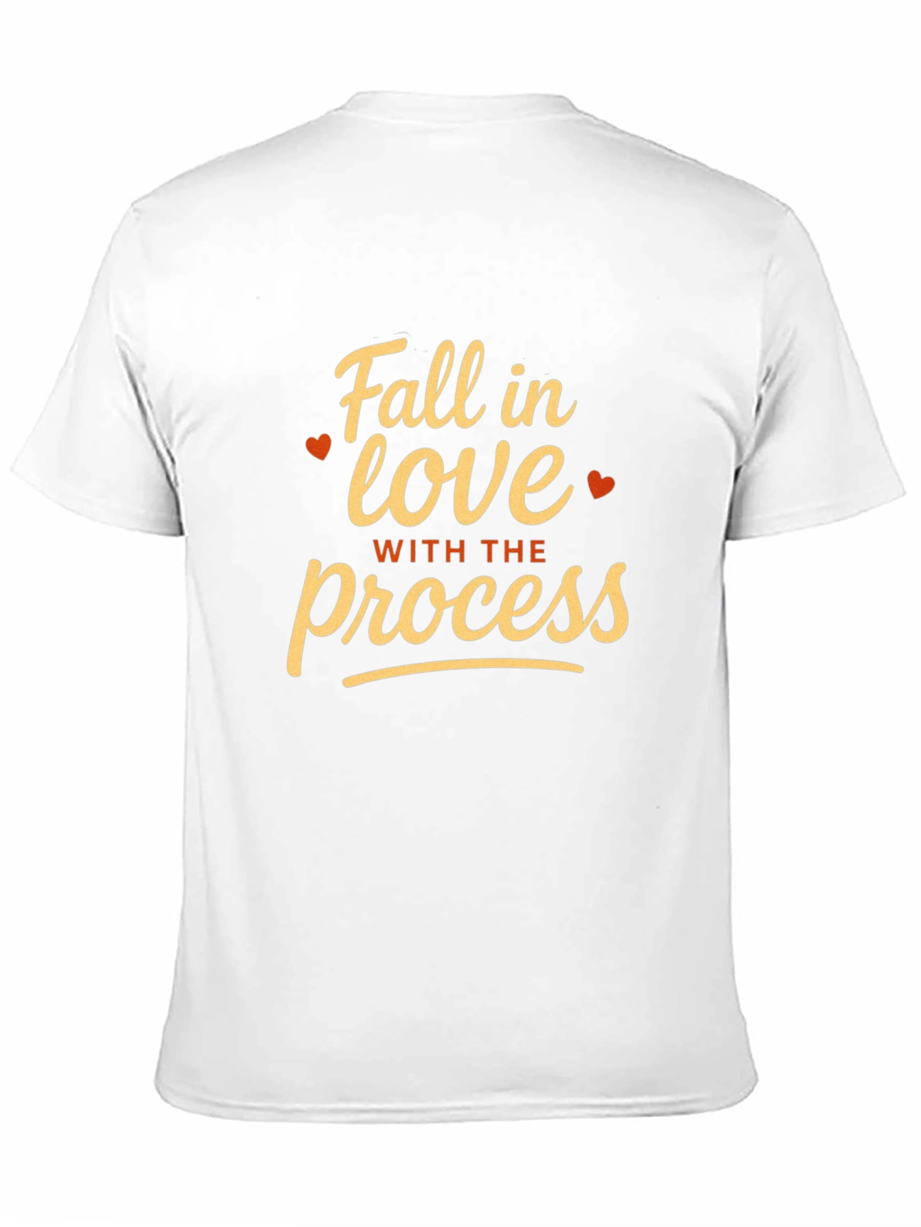 Fall in Love with the Process Black T-Shirt