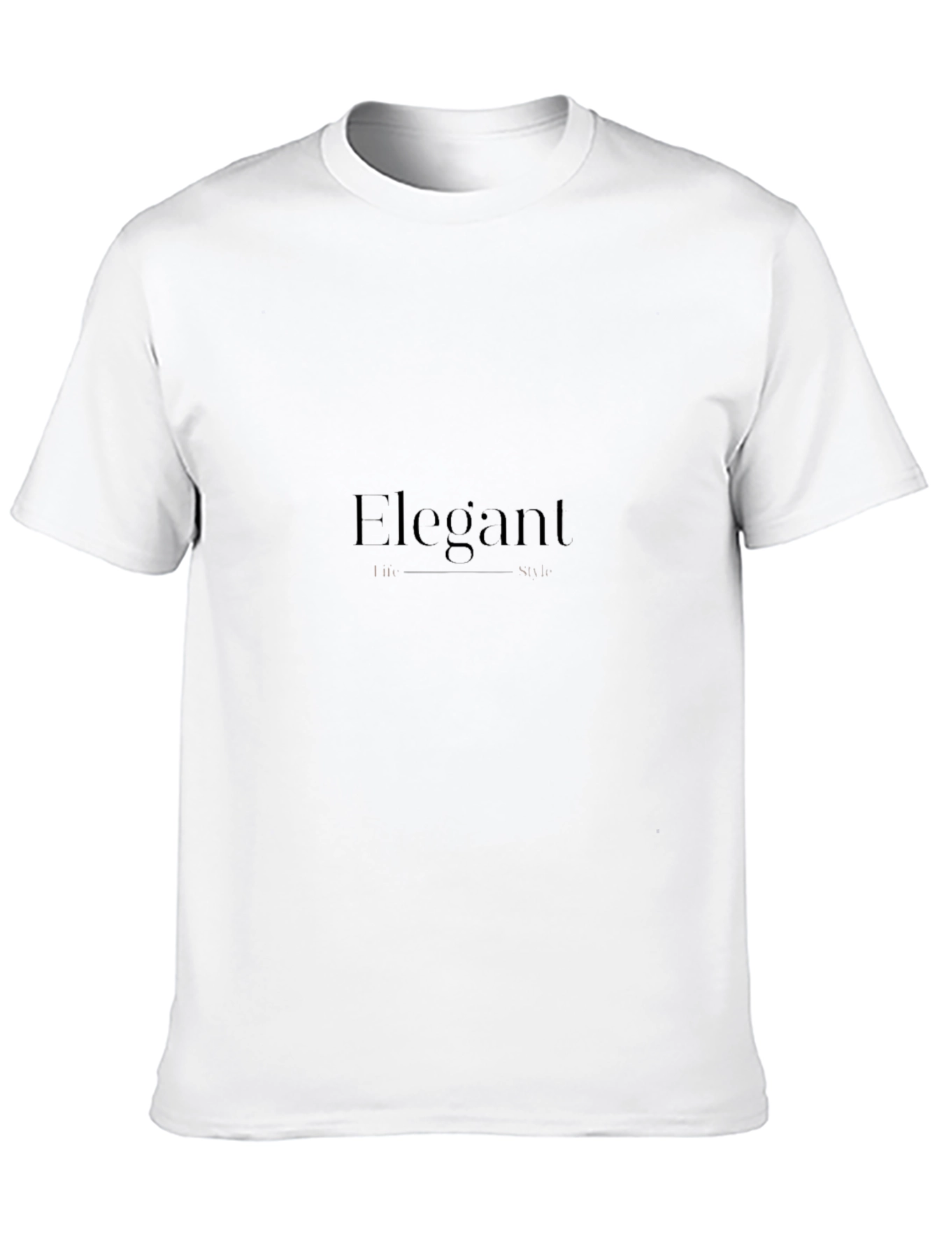Elegant Style Black T-Shirt