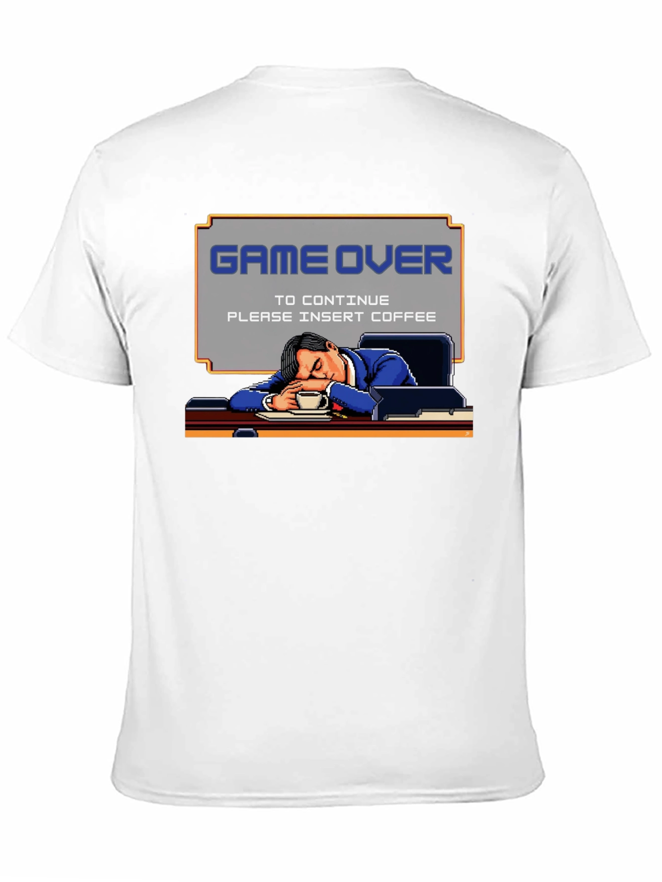 Game Over Insert Coffee T-Shirt