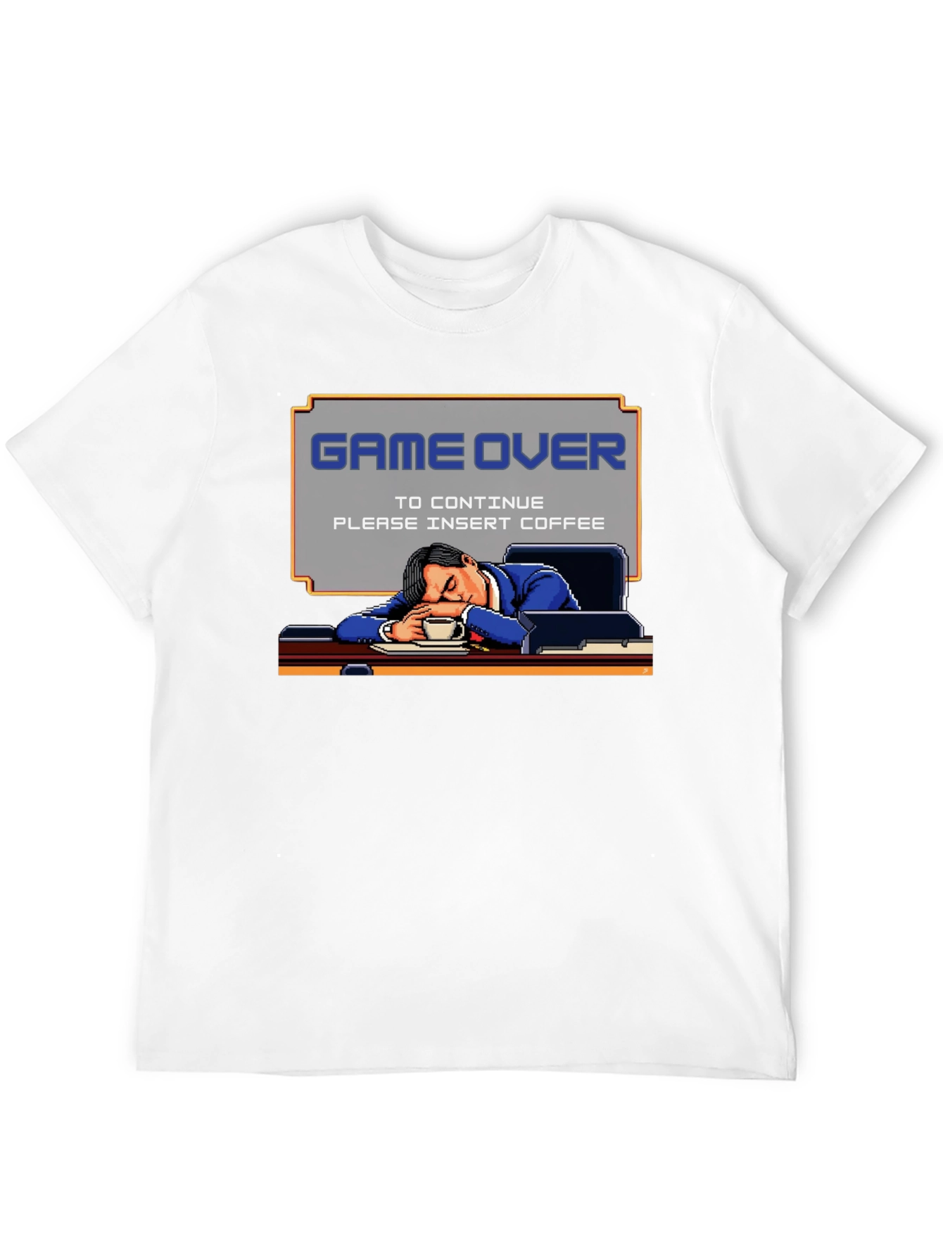 Game Over Insert Coffee T-Shirt