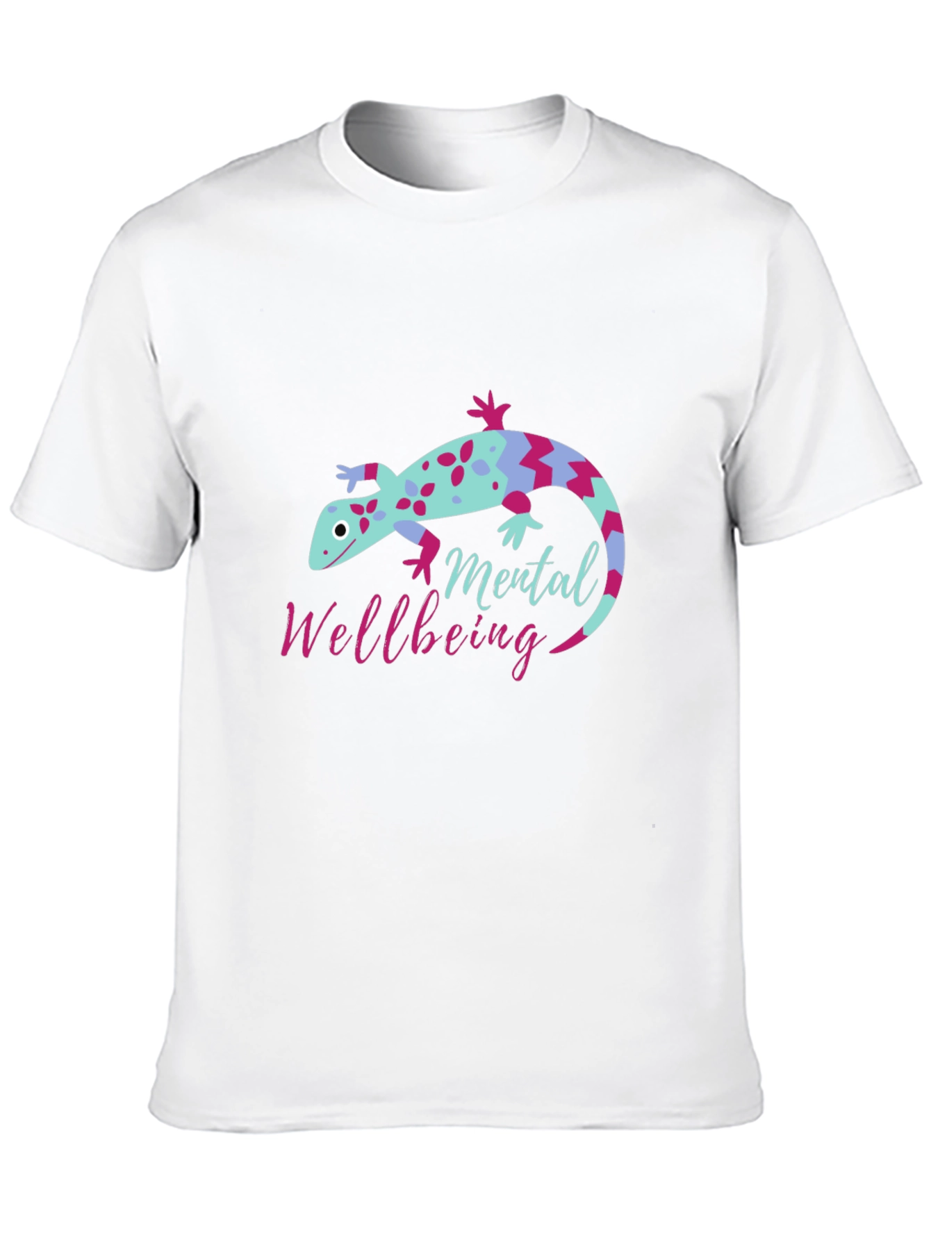 Mental Wellbeing Lizard Graphic Tee