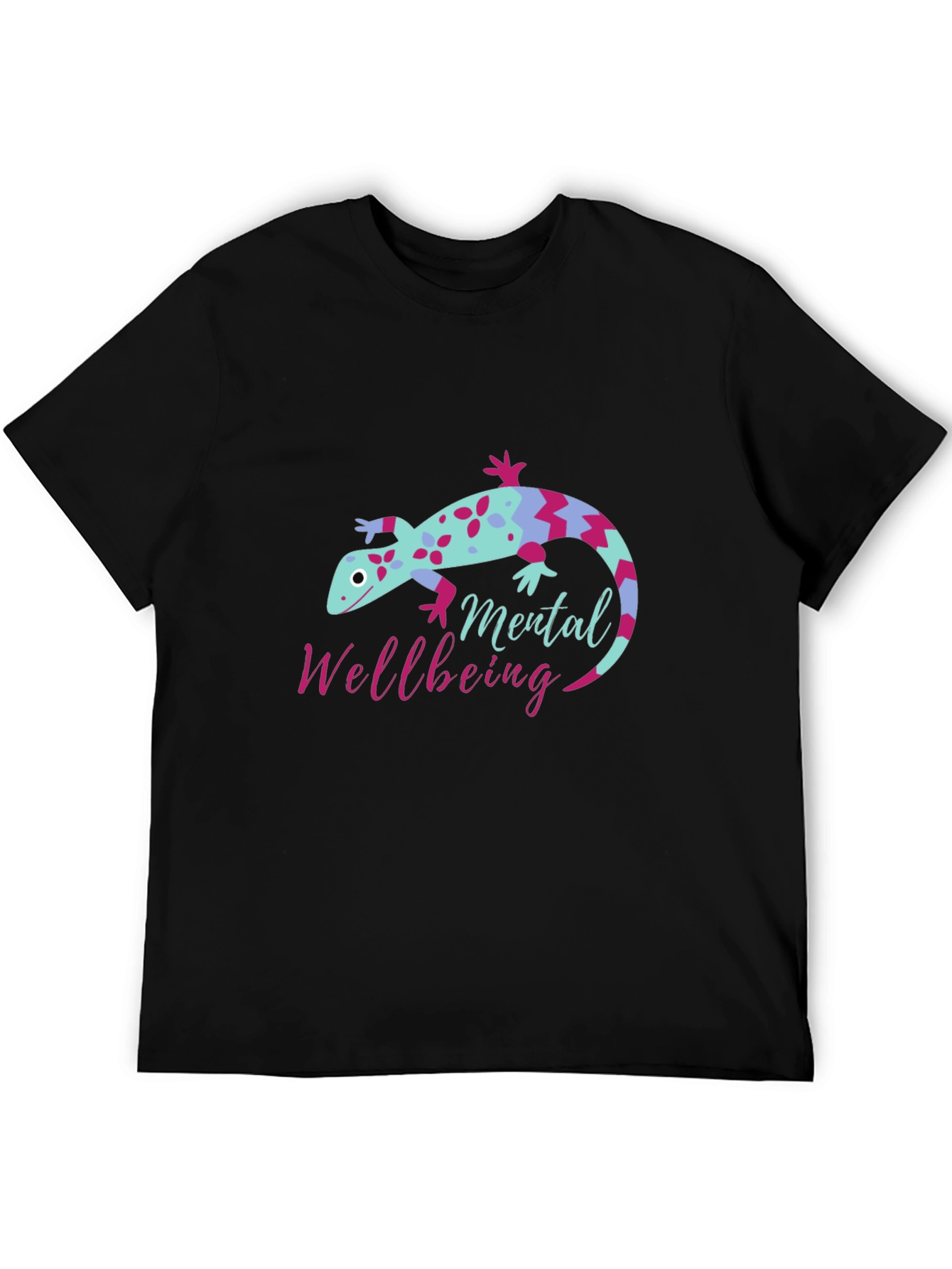 Mental Wellbeing Lizard Graphic Tee
